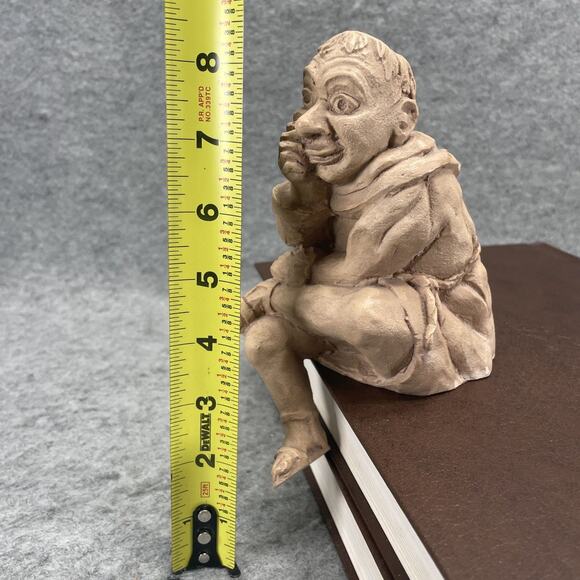 The Nosepicker Monk Shelf Sitter Brasenose College Oxford England - Picture 5 of 6